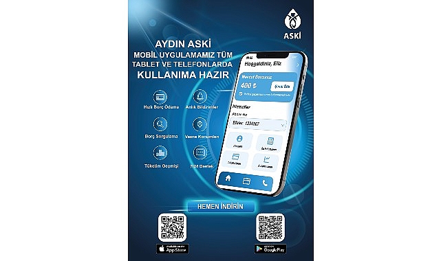 ASKİ Mobil Uygulama ile Su Aboneliğinde Hızlı ve Güvenli Hizmetler Tek Ekranda