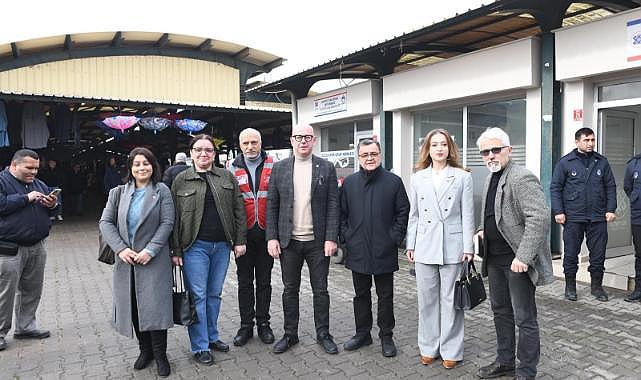 BAŞKAN HAKAN ŞEHİRLİ PAZARCI ESNAFIYLA BULUŞTU