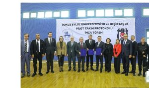 DEÜ ve Beşiktaş JK İş Birliğiyle Gençlere Yaygın Spor Altyapısı ve Burs Desteği