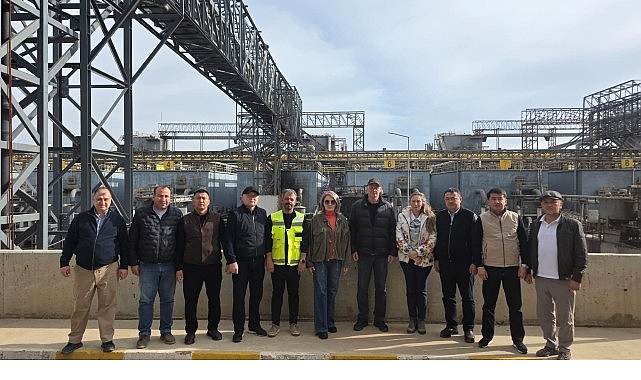 Kırgızistan Heyetiyle Antalya Kızıllı Entegre Tesisinde Teknik Tur ve İş Birliği Görüşmeleri