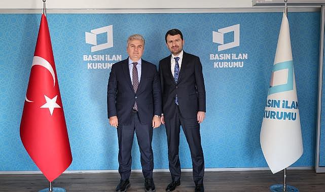 Milletvekili Canbey’den Basın İlan Kurumu’na Ziyaret