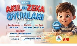 Nevşehir Belediyesi Akıl ve Zeka Oyunları Atölyesi: 5-6 Yaş Çocukları İçin Kültür ve Eğitim Programı