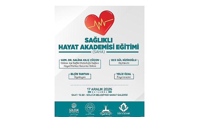 SAHA Eğitimi: Gölcük’te Sağlıklı Yaşam İçin Bilinçlendirme Programı