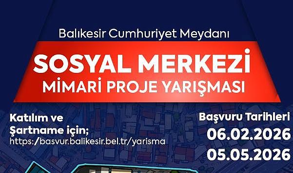 Balıkesir Kent Meydanı Yarışması Başladı: Cumhuriyet Meydanı Yeniden Tasarlanıyor