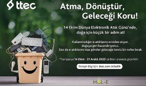 E-atık Kampanyasıyla Karbon Ayak İzini Azaltan ve Geri Dönüşümü Destekleyen Model