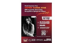 İnegöl’de Otizmli Yazar Espina Hande Ayas ile Zihinsel İşleyiş ve Nöroçeşitlilik Semineri