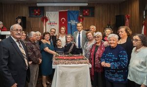 İzmirli Büyükler Yeni Yıla Huzurevi’nde Umut Dolu Bir Başlangıç Yaptı