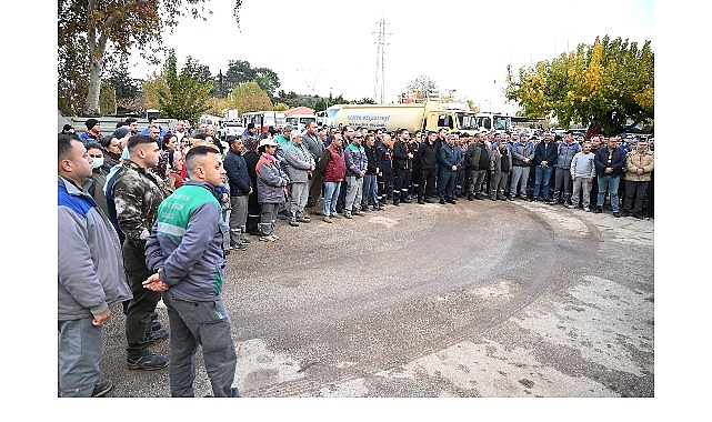 Kemer’de Belediye Personeliyle Yeni Yıla Moralle Başlangıç