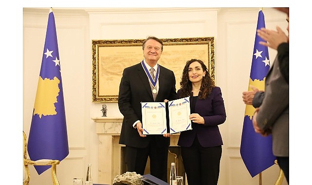 Kosova Cumhurbaşkanlığı Onur Nişanı Hasan Arat’a: Spora ve Uluslararası Dayanışmaya Üstün Katkı