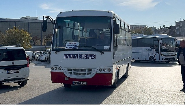 Menemen’de Ücretsiz Ring Seferleriyle Kent İçi Ulaşımda Yeni Dönem