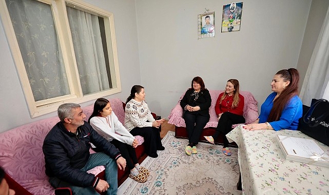Nilüfer Mutlu’dan Aziziye ve Ferahlı Mahallelerinde Yeni Yıl Ziyaretleri