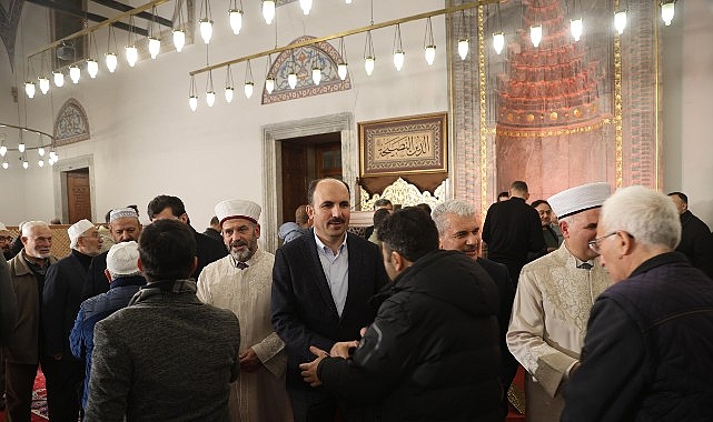 Regaip Kandili Coşkusu: Konya’da Camide Hemşehriyle Buluşan Yetkililer