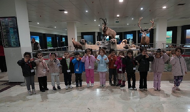 Şehit Cuma Dağ Tabiat Tarihi Müzesi’nde 4–5 Yaş Öğrencilerinin Erken Bilim Keşifleri