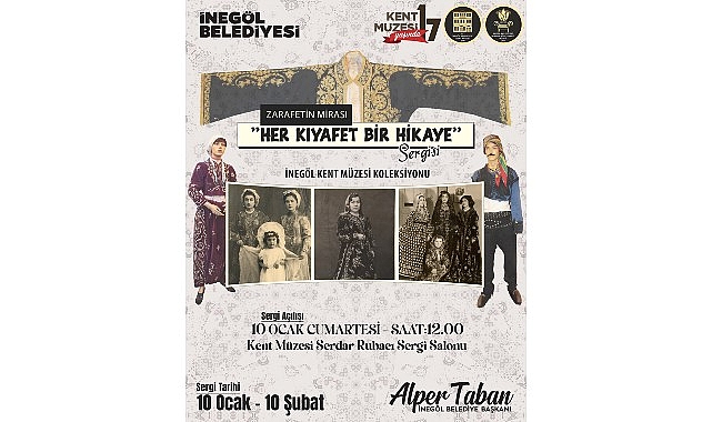 Zarafetin Mirası: Her Kıyafet Bir Hikayeyle İnegöl Kent Müzesi’nde 17. Yıl Kutlaması