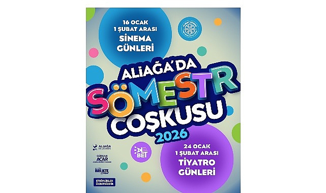 Aliağa’da Yarıyıl Teleskole: Ücretsiz Sinema ve Gezi Tiyatrosu Programı