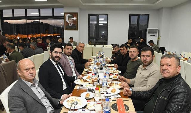 ALTIEYLÜL’DE MUHTARLAR İFTAR SOFRASINDA BULUŞTU