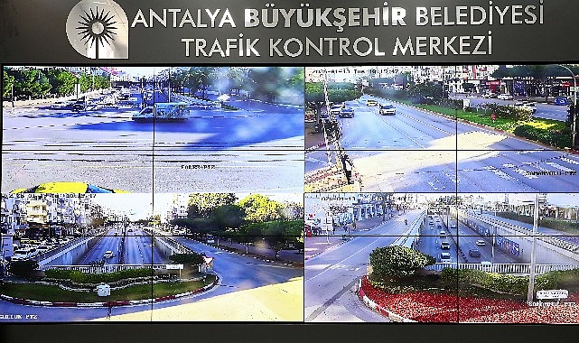 Antalya Trafik Kontrol Merkezi ile 7/24 Akıllı Ulaşım Yönetimi