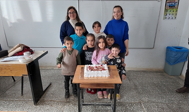 Haymana’da Köy Okullarında Pasta Sevinci: Dayanışma ve Mutluluk Zamanı