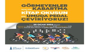 İzmir’de Görme Engelliler İçin Kabartma Kitaplara Dikkat: Umuda Pedal Çeviriyoruz Etkinliği