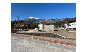 Kemer’de Park ve Bahçeler Müdürlüğü Çamyuva’da Yeni Park İnşaatına Başladı