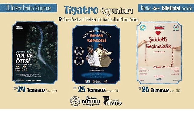 19. Türkiye Tiyatro Buluşması Manisa’da Sahnedeki Büyülü Anlar