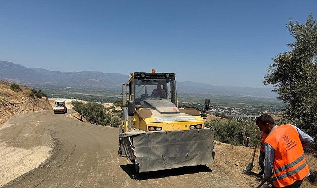 Aydın’da Genel Yol Yapım ve Altyapı Çalışmaları Tüm İlçelerde Hızla Sürüyor