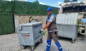 Bandırma’da Temizlik Altyapısı Güçleniyor: Eski Çöp Konteynerleri Yenileniyor