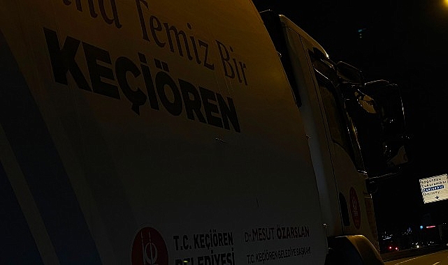 Keçiören’de NATO Zirvesi Öncesi Temizlik Seferberliği: Ekipler Sahada Yoğun Çalışıyor