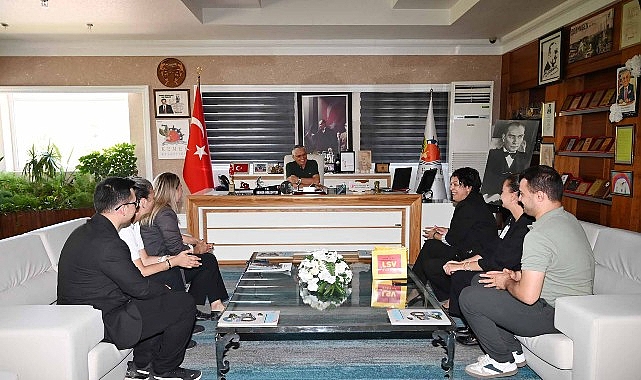 LÖSEV Yetkililerinin Kemer Ziyareti: Başkanıyla Samimi Görüşme