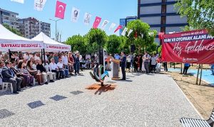 Mehmet Ali Sarızeybekler Parkı ve Otoparkı Bayraklı’da Hizmete Girdi