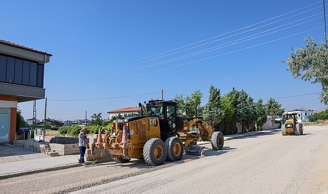 Selçuklu’da Yol Yapım ve Altyapı Çalışmaları Hız Kesmiyor